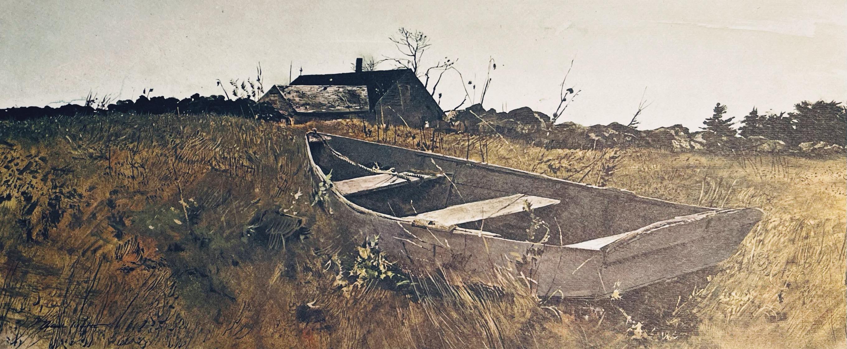 Andrew Wyeth Figurative Print - Wyeth (tariff free*), Teel’s Island, The Four Seasons (after)