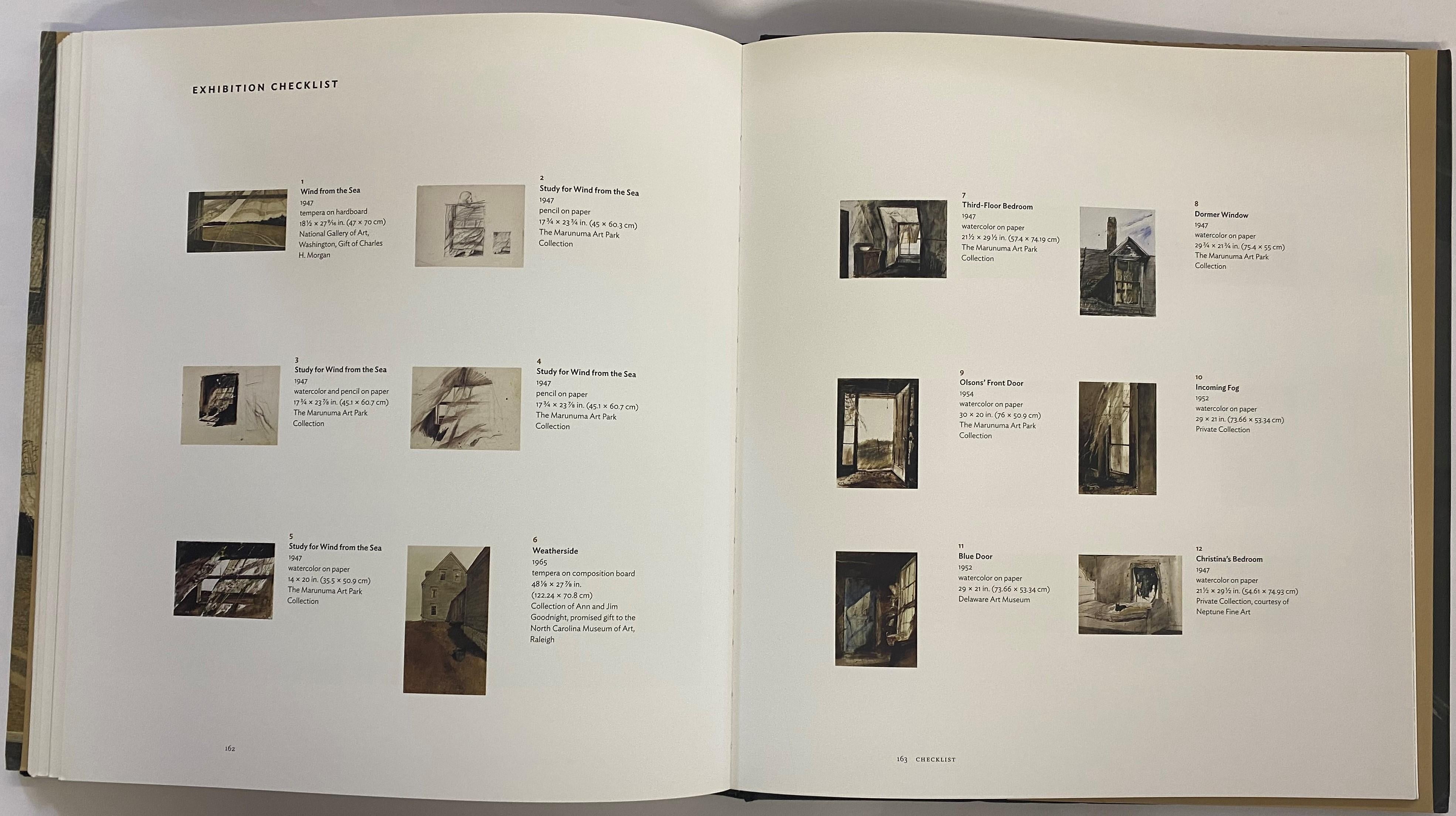 Andrew Wyeth : Looking Out, Looking In, par Nancy K. Anderson & C Brock (livre) en vente 11