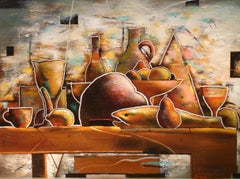 Still Life. 2000, canvas, oil, 90x120 cm