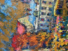 Autumn Lviv, Painting, Oil on Canvas