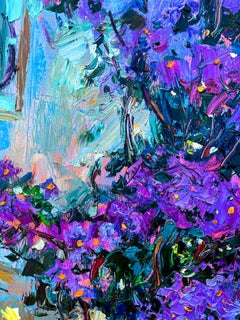 Fabulous streets of Marmaris, Painting, Oil on Canvas