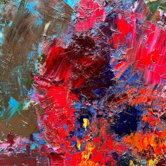 Night on the street, Painting, Oil on Canvas