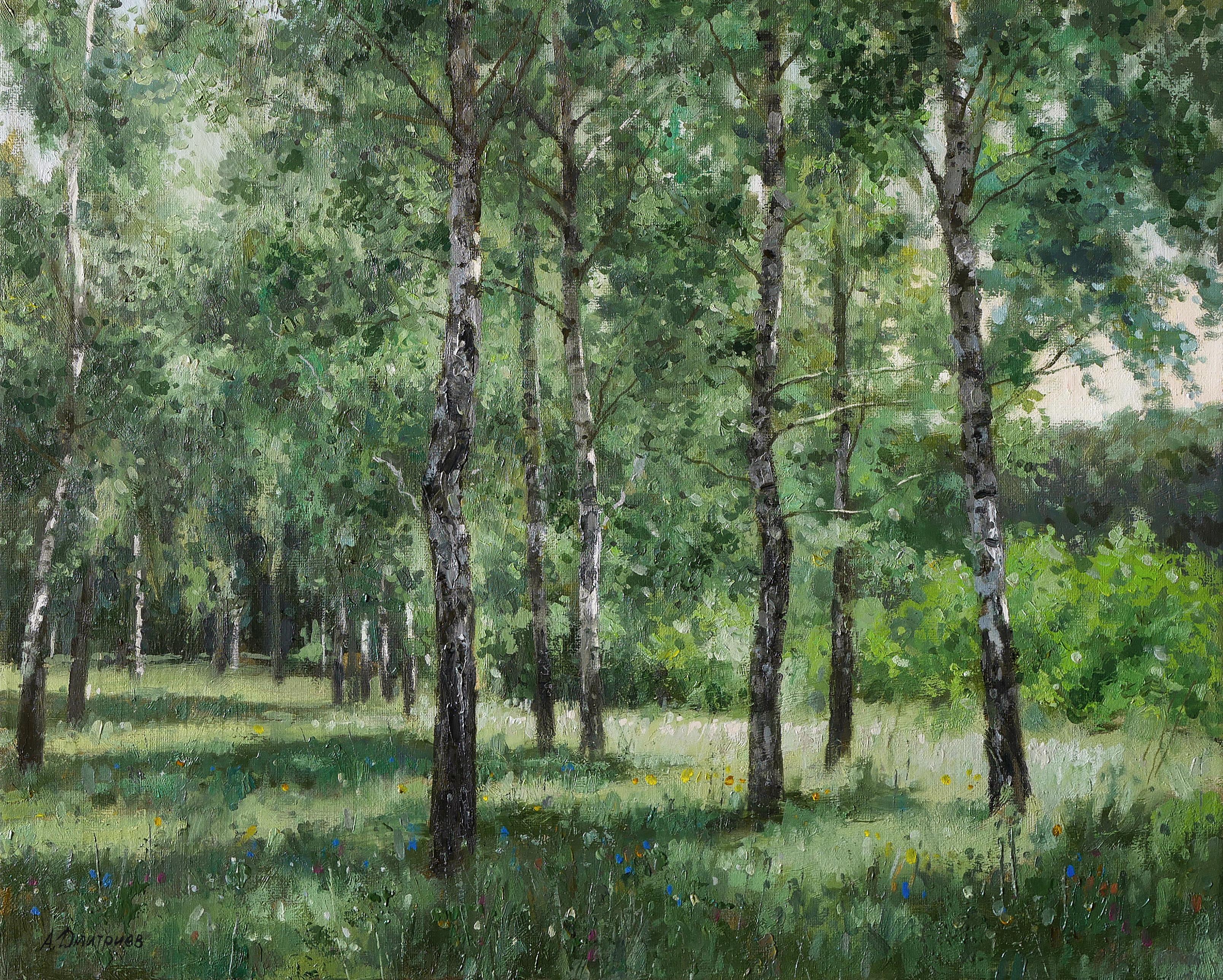 Landscape Painting di Andrey Dmitriev - Betulle