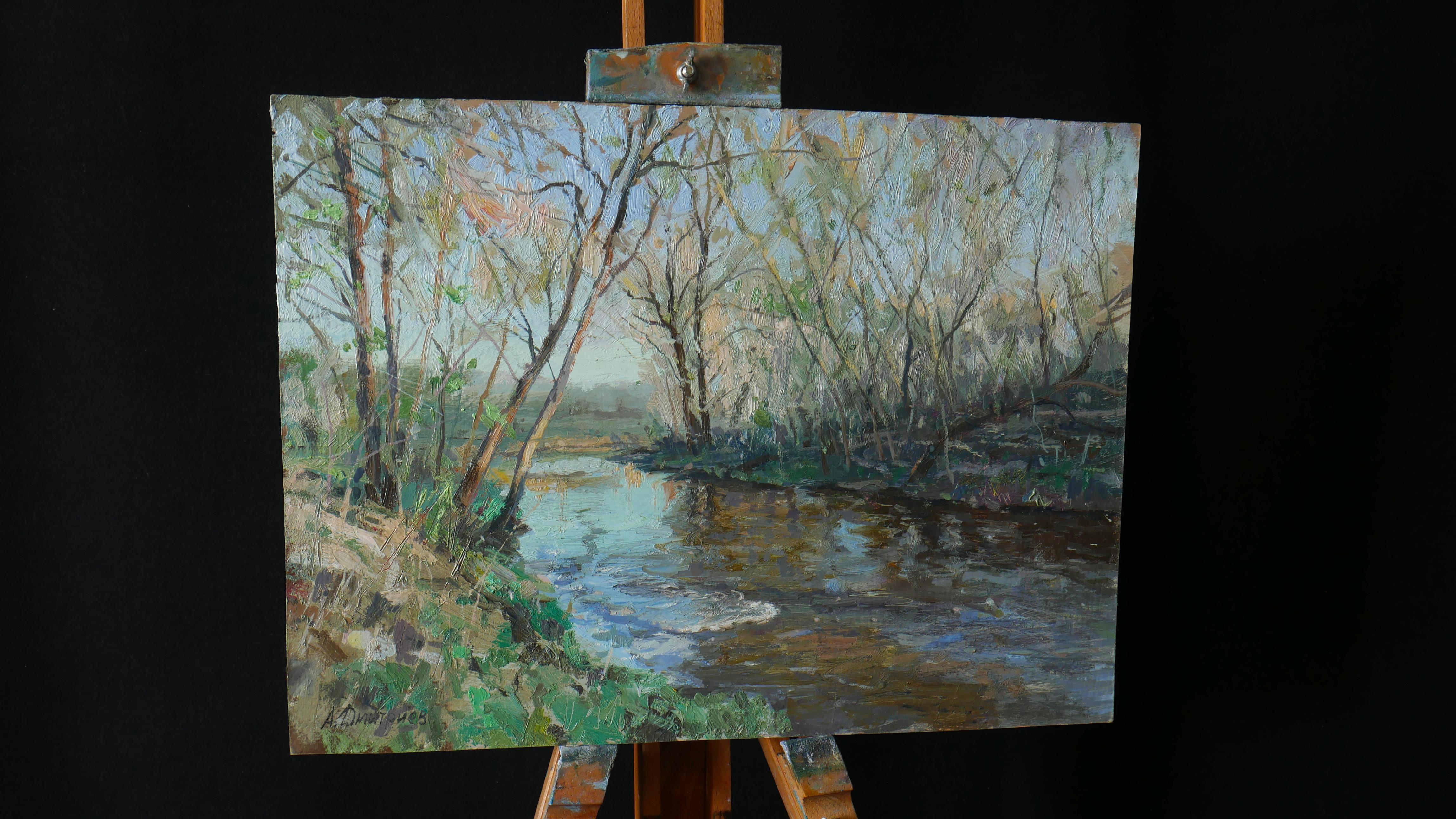 Il respiro della primavera - Painting di Andrey Dmitriev