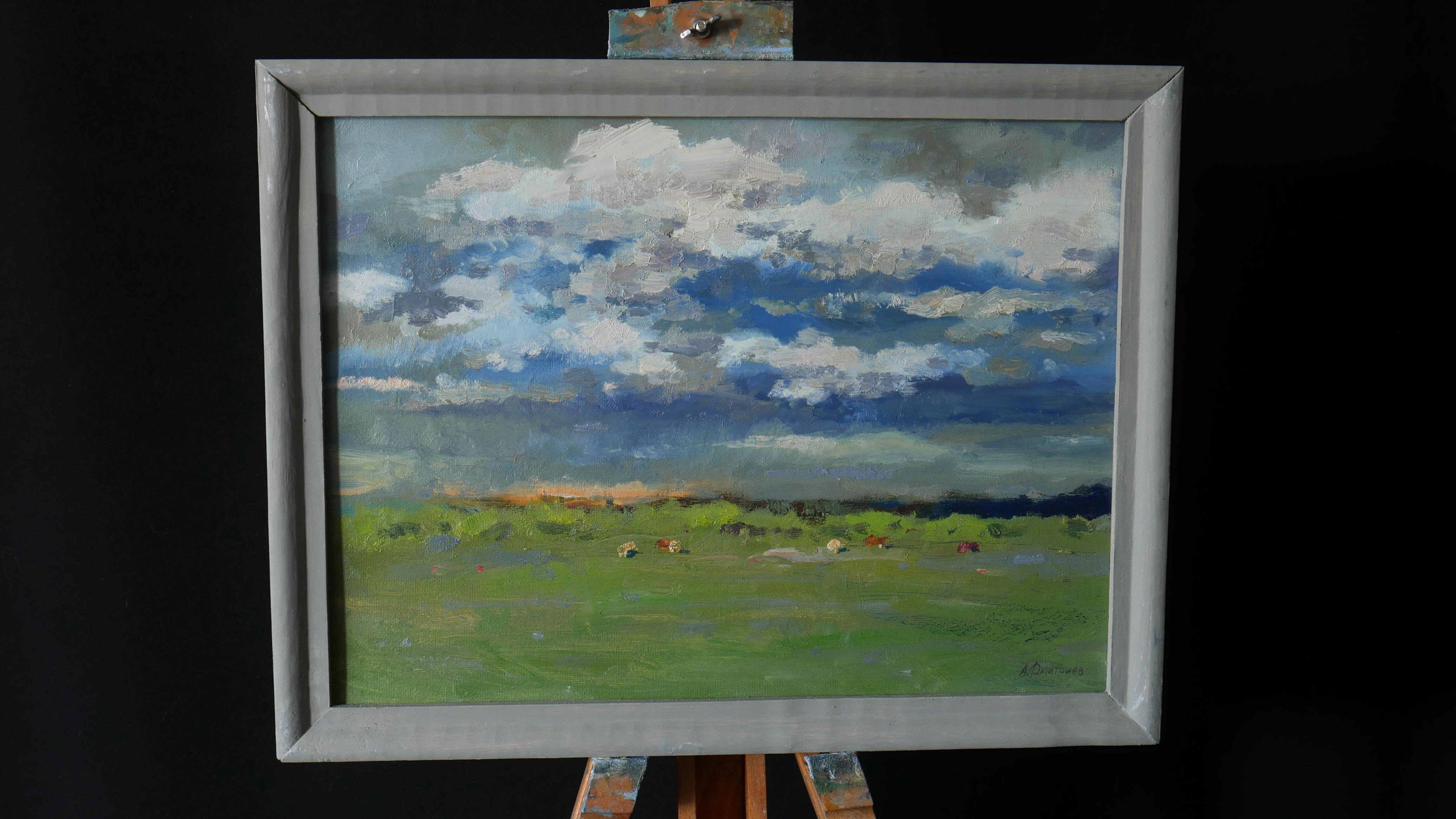 Wolken – Painting von Andrey Dmitriev