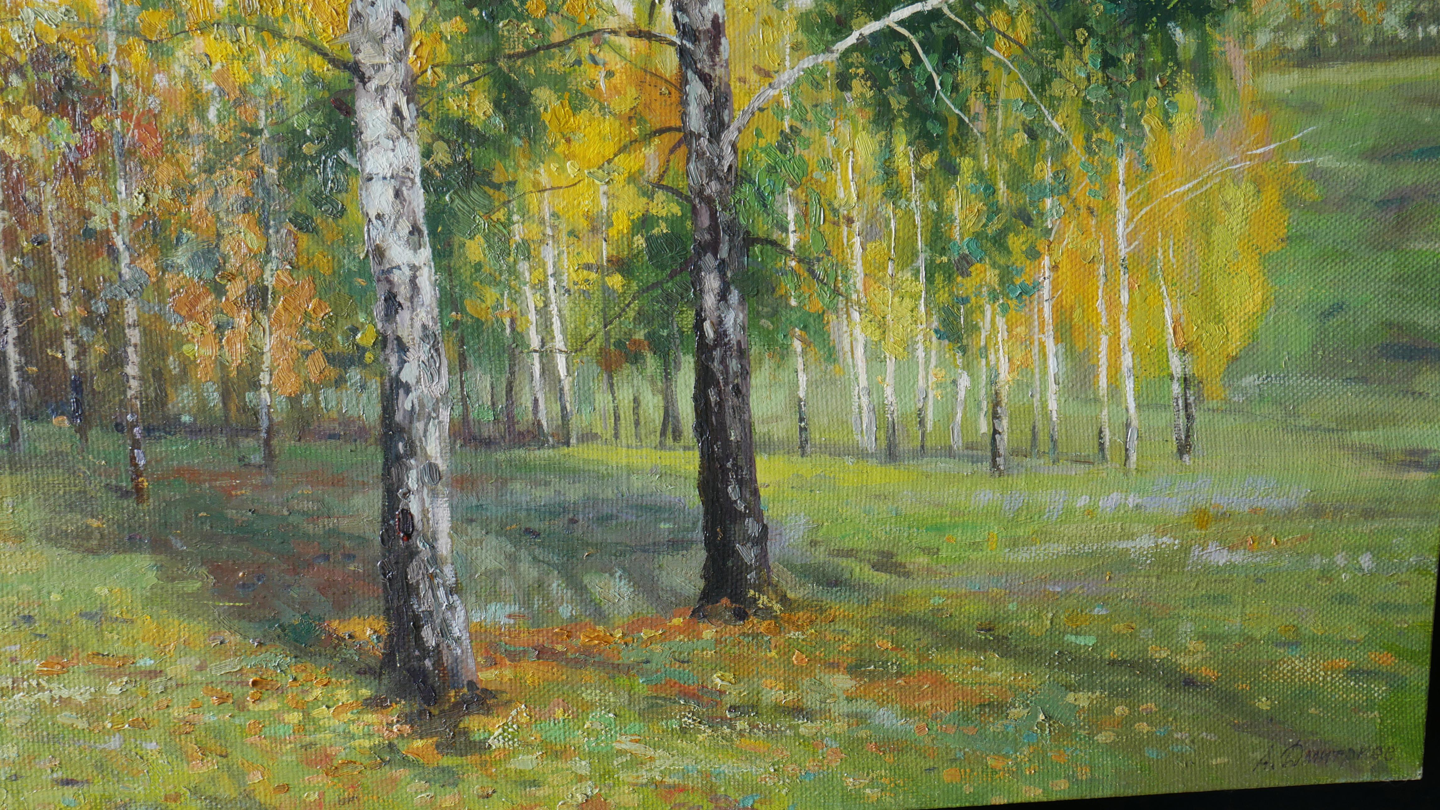 Gold Birches For Sale 1
