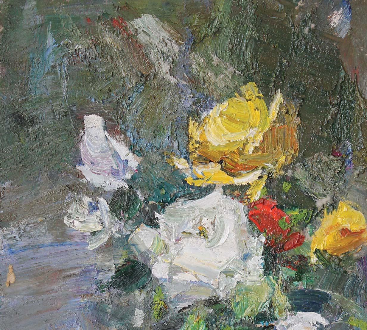 Roses - Painting by Andrey Inozemtsev