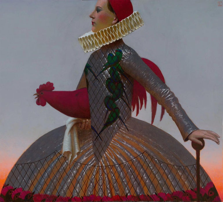 Andrey Remnev - "Tertia Vigilia" Oil Painting 35" x 39" inch by Andrey ...
