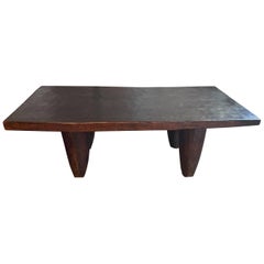 Andrianna Shamaris African Senufo Bench or Coffee Table