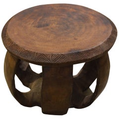 Andrianna Shamaris African Side Table or Stool