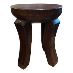Andrianna Shamaris African Side Table or Stool