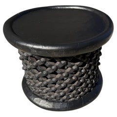 Andrianna Shamaris Table basse ou table d'appoint à plateau africain