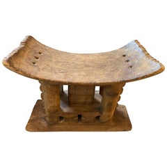 Andrianna Shamaris African Wood Ashanti Stool