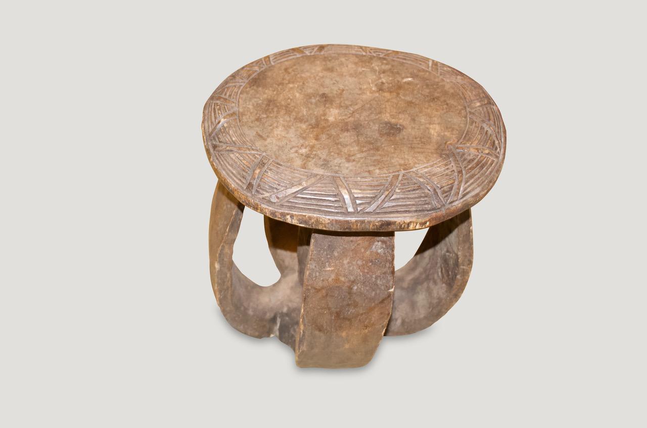 african wood table