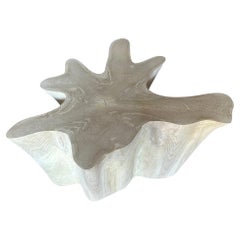 Andrianna Shamaris Amorphous Bleached Teak Wood Coffee Table Andrianna Shamaris Amorphous Bleached Teak Wood Coffee Table