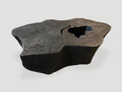 Andrianna Shamaris Amorphous Charred Coffee Table