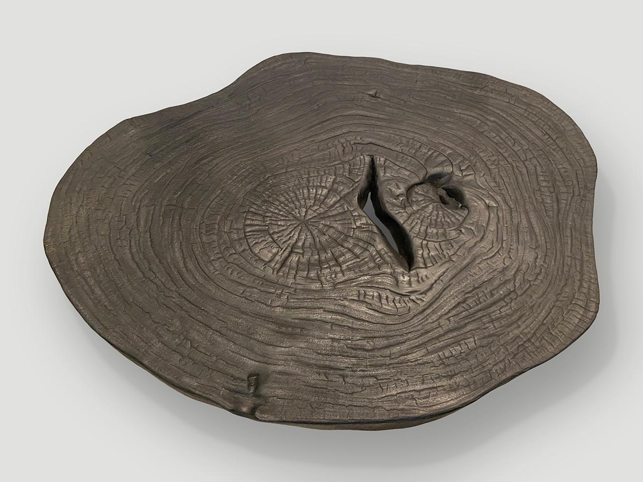 Table basse Andrianna Shamaris Amorphous à simple dalle, mi-siècle moderne Excellent état - En vente à New York, NY