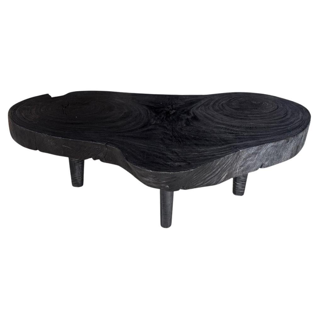 Andrianna Shamaris Amorphous Single Slab Mid Century Modern Coffee Table