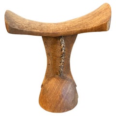 Andrianna Shamaris Antique African Headrest