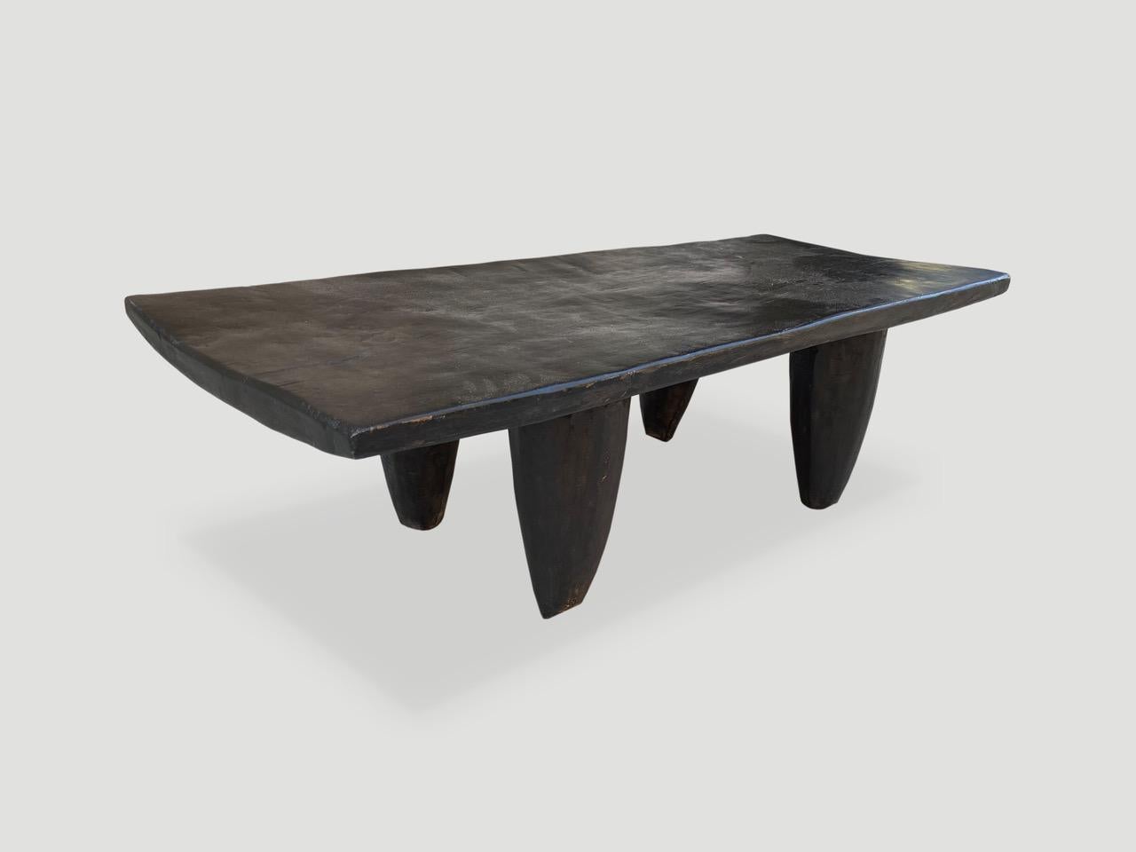 Antique African Iroko Wood Senufo Bench or Coffee Table In Excellent Condition In New York, NY