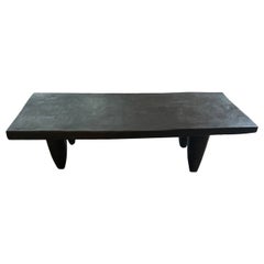Andrianna Shamaris Antique African Iroko Wood Senufo Coffee Table or Bench