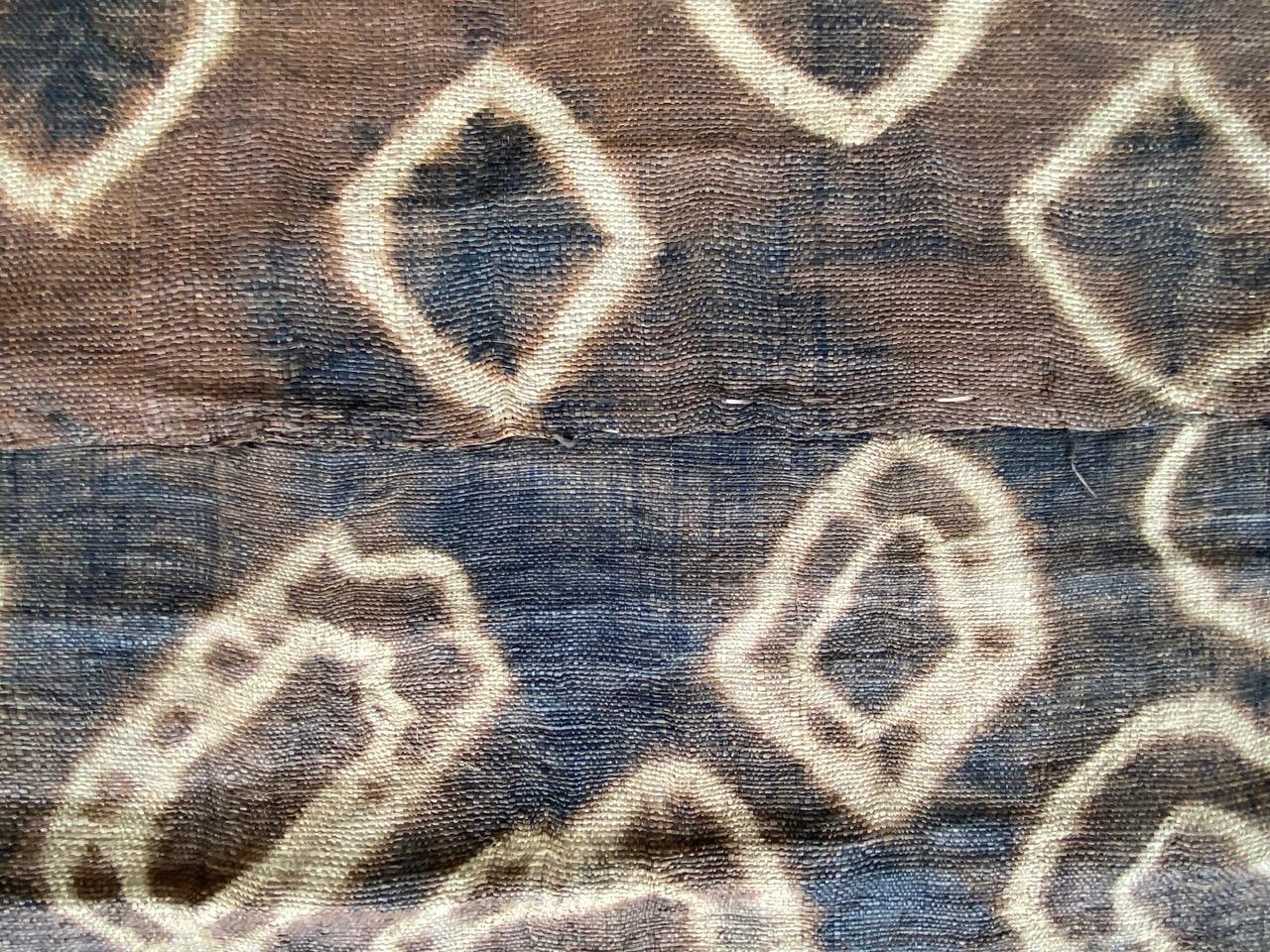 Andrianna Shamaris Antique African Raffia Textile 2