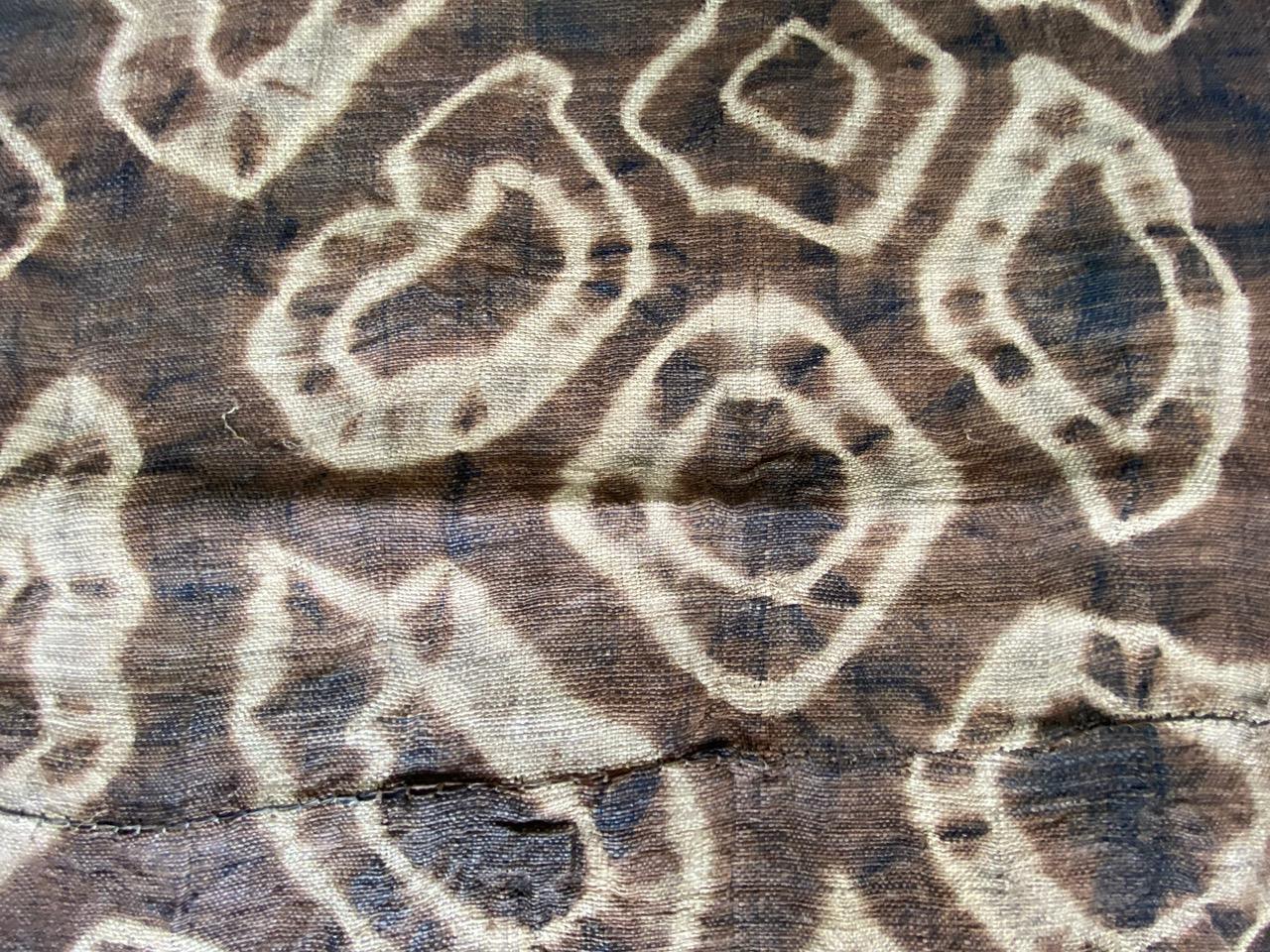 Andrianna Shamaris Antique African Raffia Textile 12