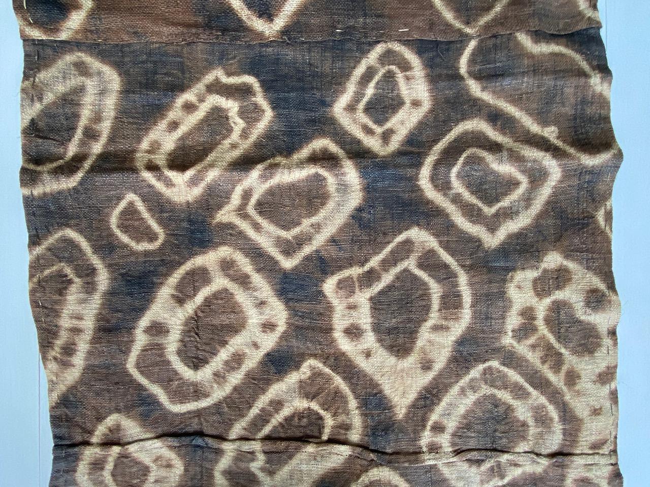 Andrianna Shamaris Antique African Raffia Textile 1
