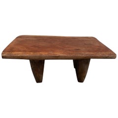 Andrianna Shamaris Antique African Senufo Coffee Table, Bench or Side Table