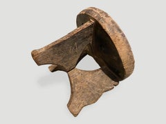 Andrianna Shamaris Antique African Side Table