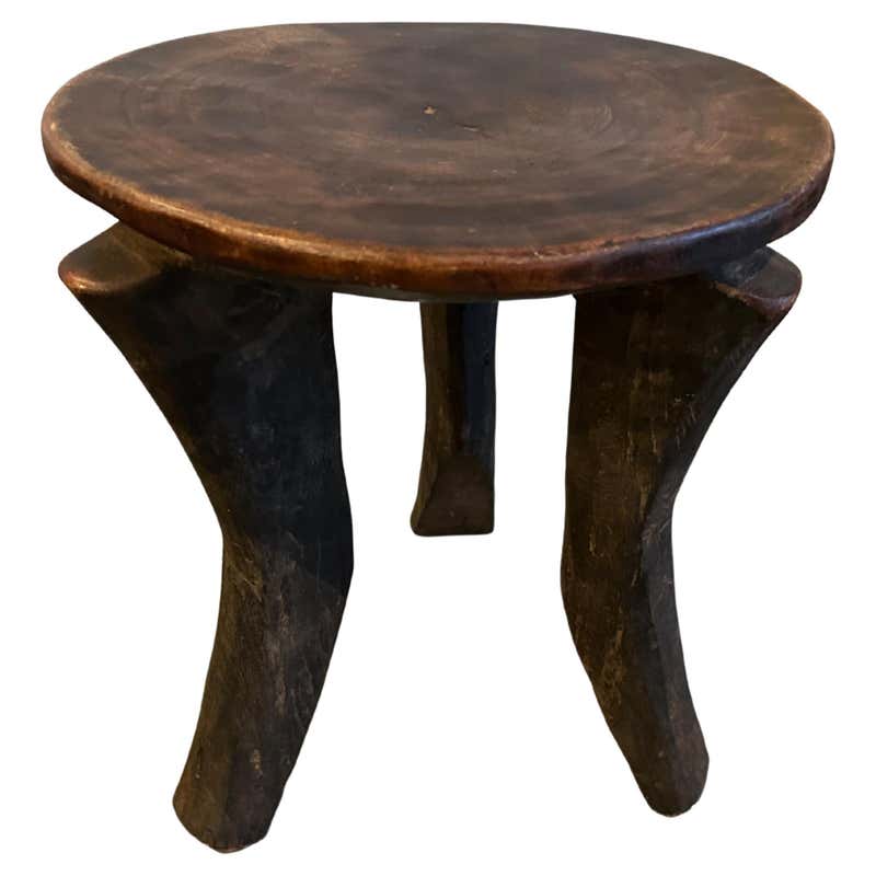 Authentic African Stool African Stools - 160 For Sale at 1stDibs | african footstool, tribal ...