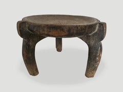 Antique African Stool, Side Table or Bowl
