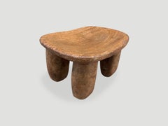 Andrianna Shamaris Antique African Wood Stool