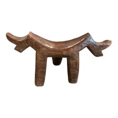 Andrianna Shamaris Antique African Wooden Head Rest