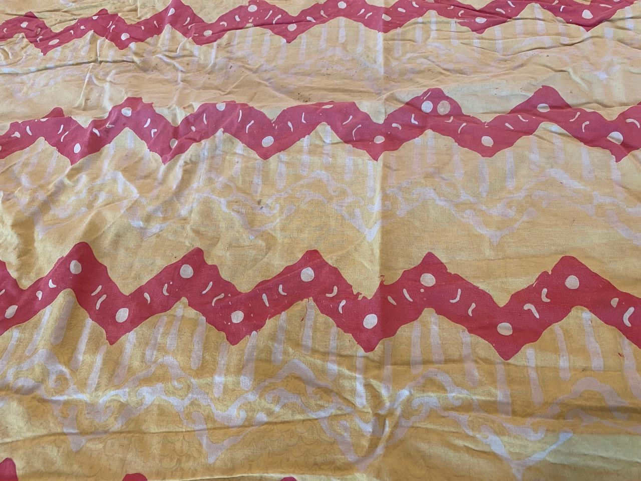 Andrianna Shamaris Antique Balinese Ceremonial Sarong In Good Condition For Sale In New York, NY