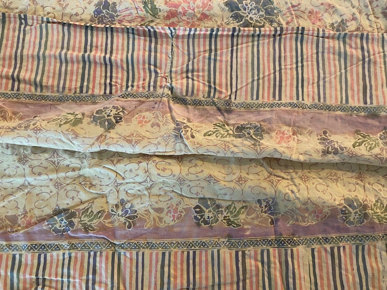 Andrianna Shamaris Antique Balinese Ceremonial Sarong In Good Condition For Sale In New York, NY