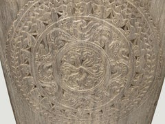 Antique Carved Teak Wood Panel