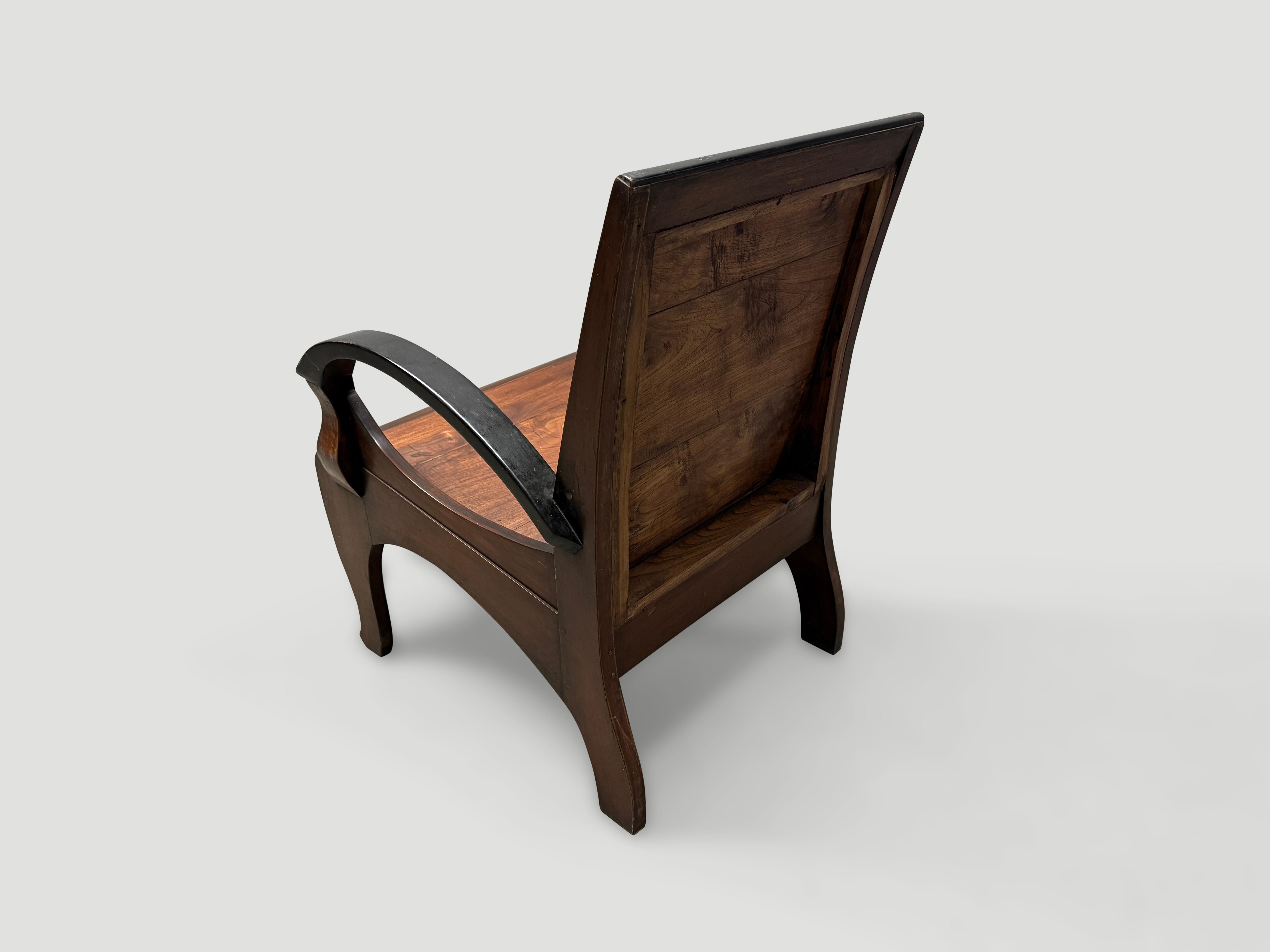 Andrianna Shamaris Antique Dutch Colonial Chair In Excellent Condition For Sale In New York, NY
