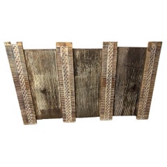 Antique Hand Carved Panel