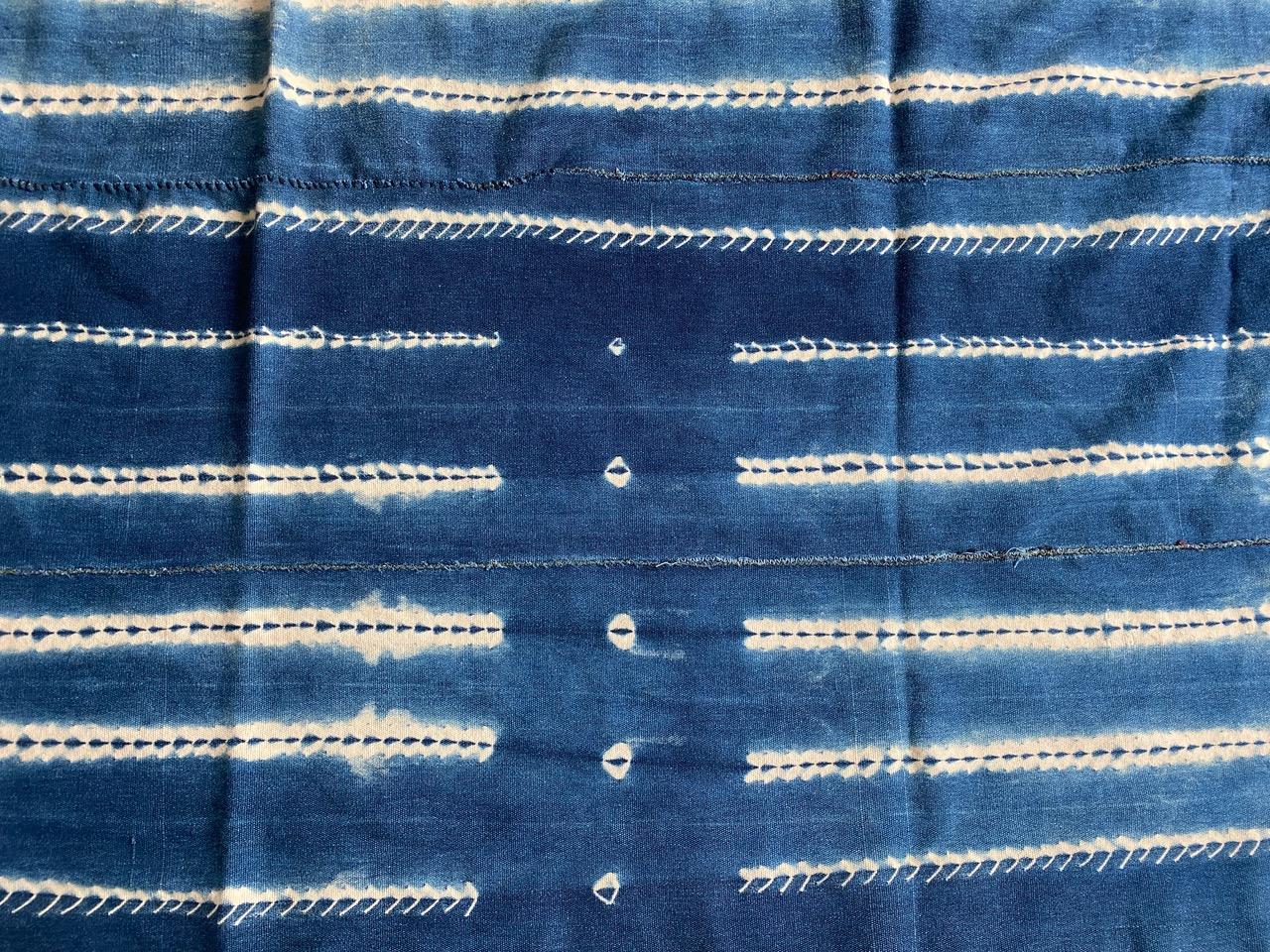 Andrianna Shamaris Antikes indigoblaues Mali-Textil (20. Jahrhundert) im Angebot