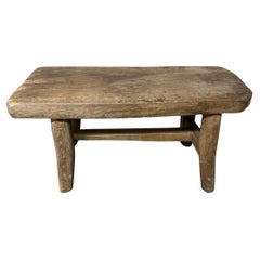 Andrianna Shamaris Antique Side Table or Bench
