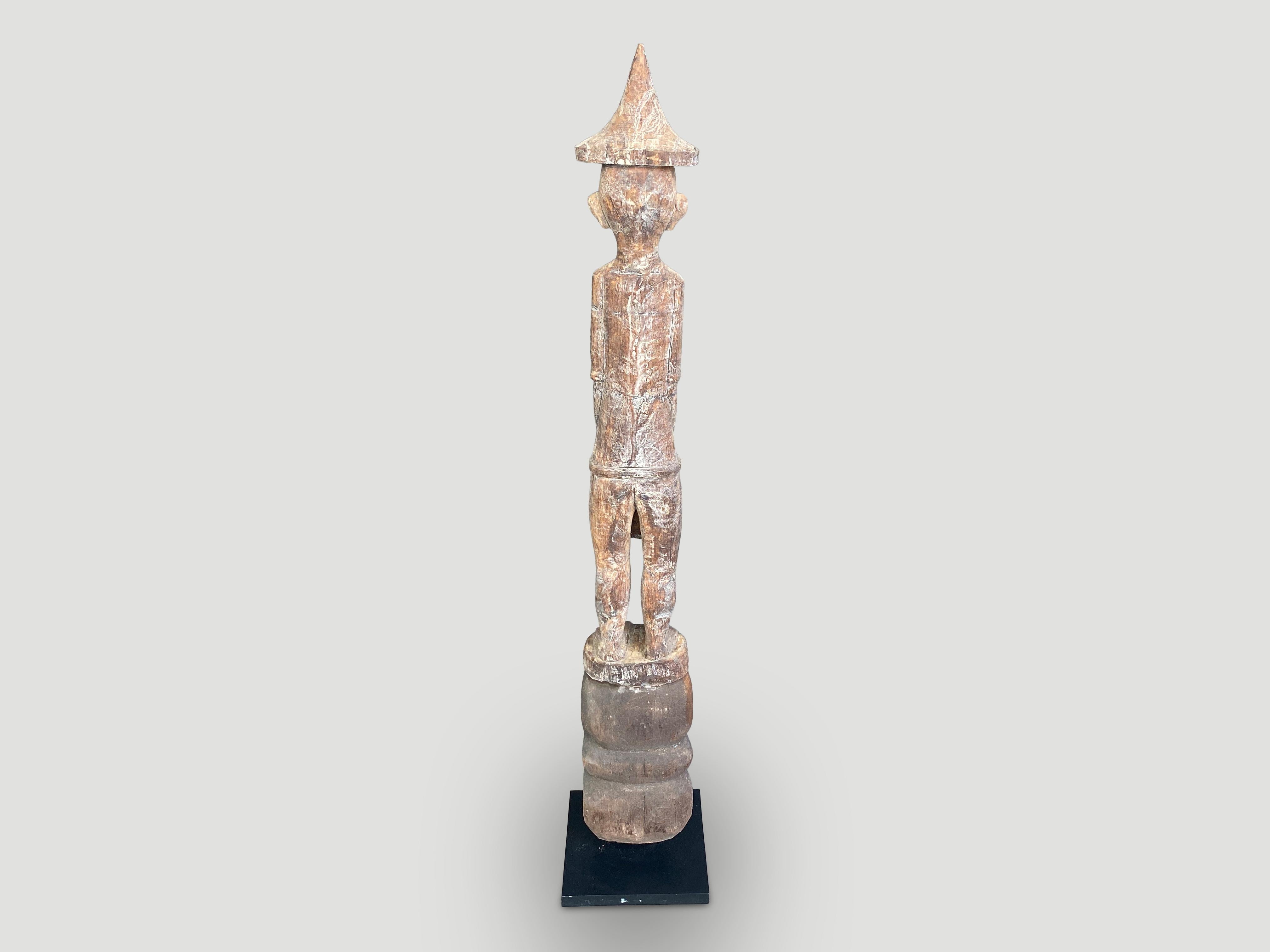 Andrianna Shamaris Antique Statue from Borneo In Good Condition For Sale In New York, NY