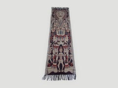 Antique Sumba Hinggi Hip Cloth with a Suede Border