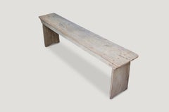 Andrianna Shamaris Antique Teak Wood Bench