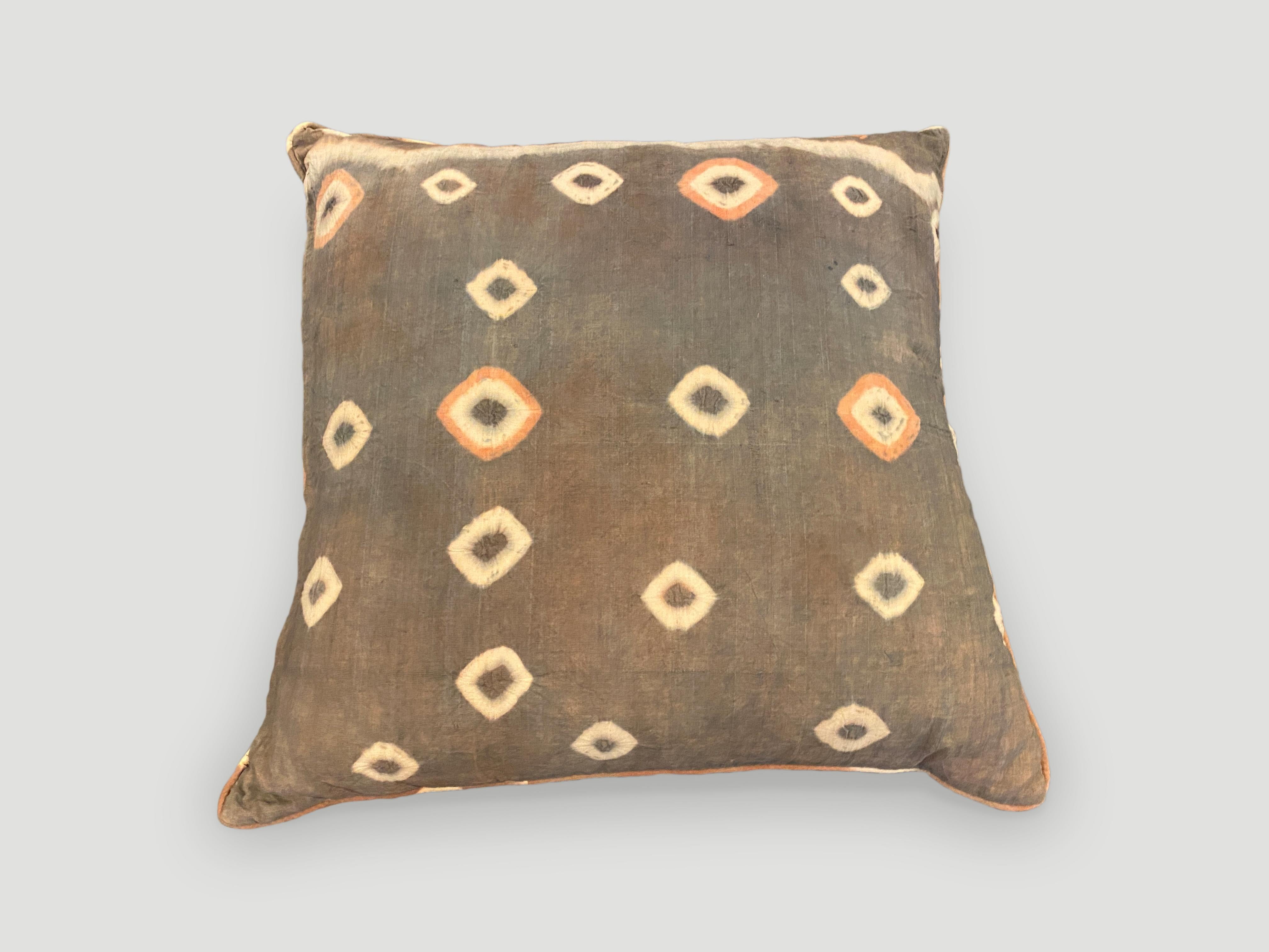 Tribal Andrianna Shamaris Antique Textile Pillow For Sale