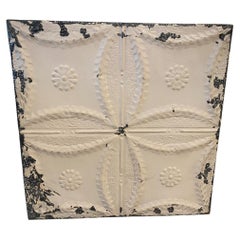 Andrianna Shamaris Antique Tin Ceiling Remnant