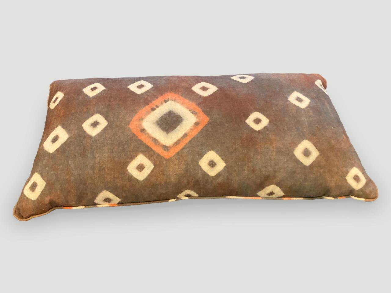 Tribal Andrianna Shamaris Antique Toraja Textile Pillow For Sale