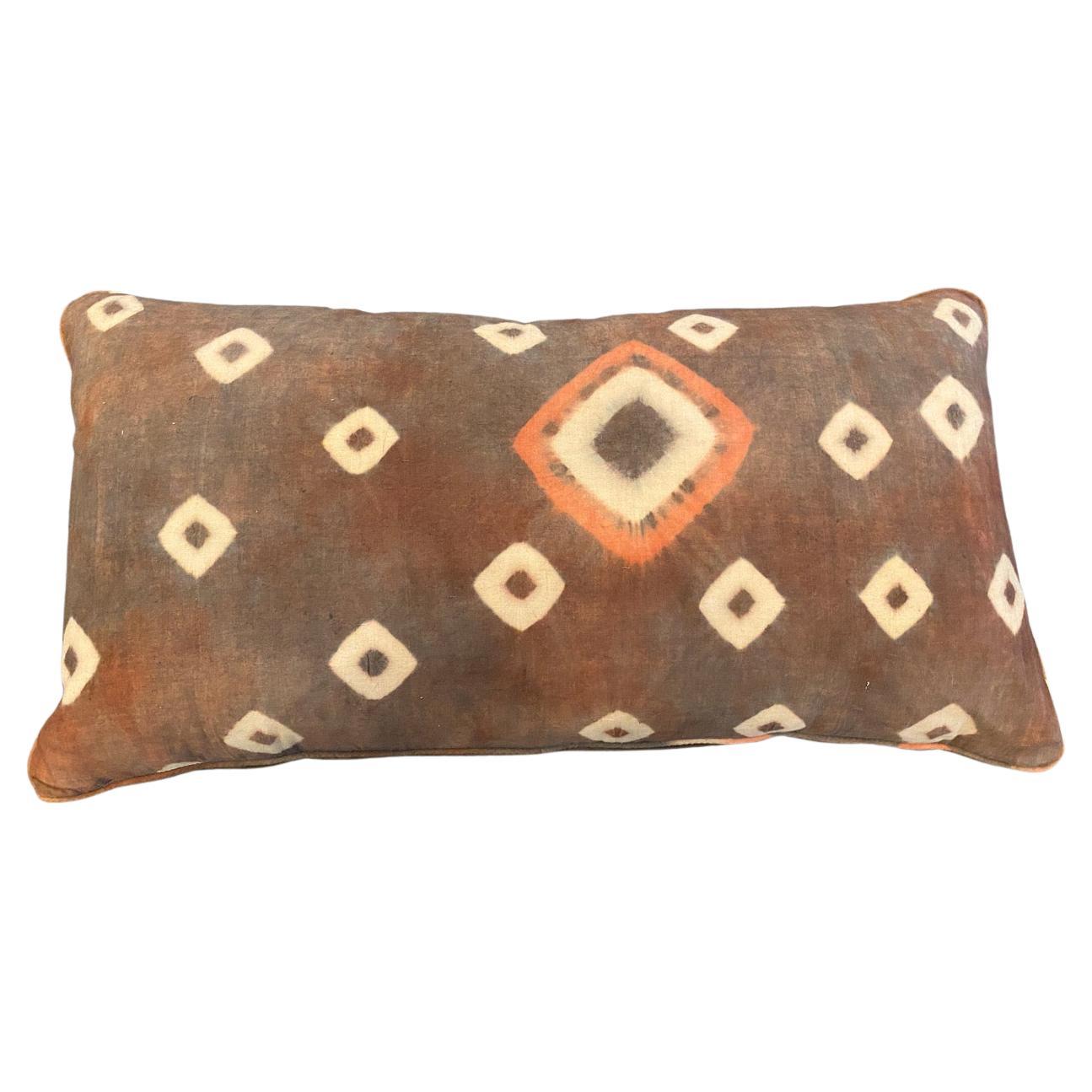 Andrianna Shamaris Antique Toraja Textile Pillow For Sale