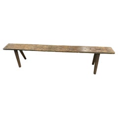 Andrianna Shamaris Antique Wabi Sabi Teak Bench