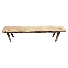 Andrianna Shamaris Antique Wabi Sabi Teak Wood Bench